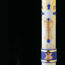 THE HOLY EUCHARIST PASCHAL CANDLE